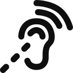 Assistive Listening Systems SVG Icon